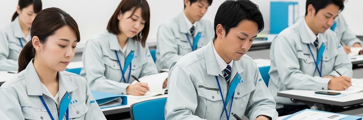 運送業者の社員たち